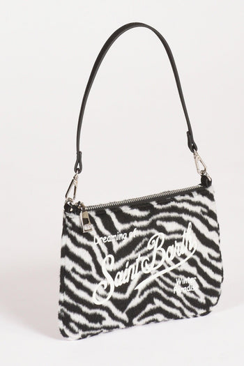 Saint Barth Borsa Parisienne M Bianco/nero Donna - 2