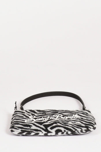 Saint Barth Borsa Parisienne M Bianco/nero Donna - 5
