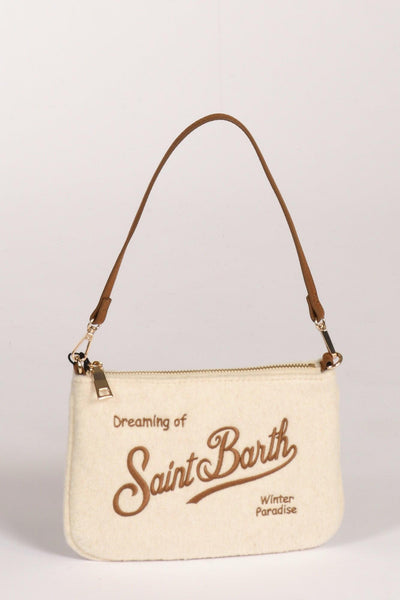 Saint Barth Borsa Parisienne M Bianco Naturale Donna