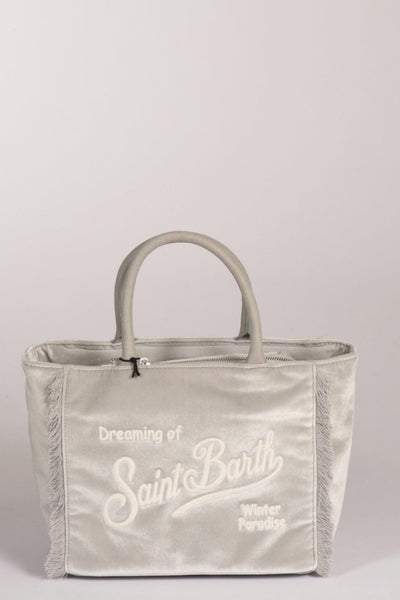 Saint Barth Borsa Colette Grigio Donna