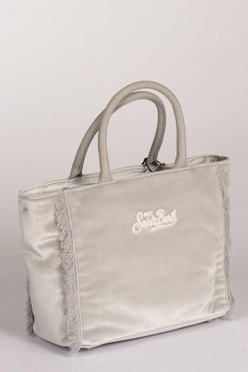 Saint Barth Borsa Colette Grigio Donna - 4