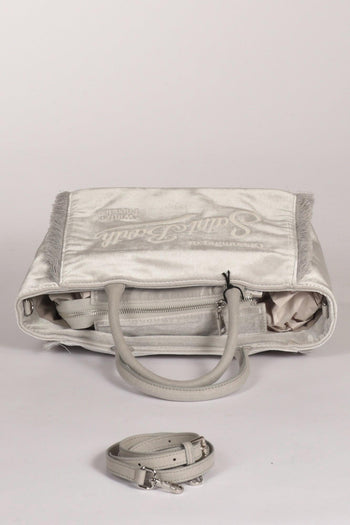 Saint Barth Borsa Colette Grigio Donna - 5