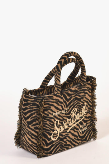 Saint Barth Borsa Colette Nero/beige Donna - 3