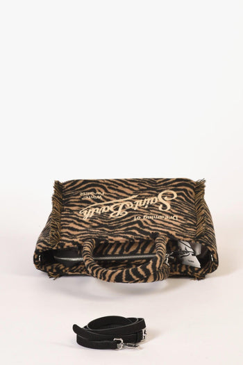 Saint Barth Borsa Colette Nero/beige Donna - 6