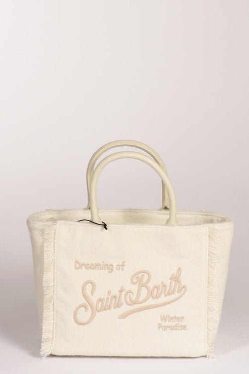Saint Barth Borsa Colette Bianco Donna