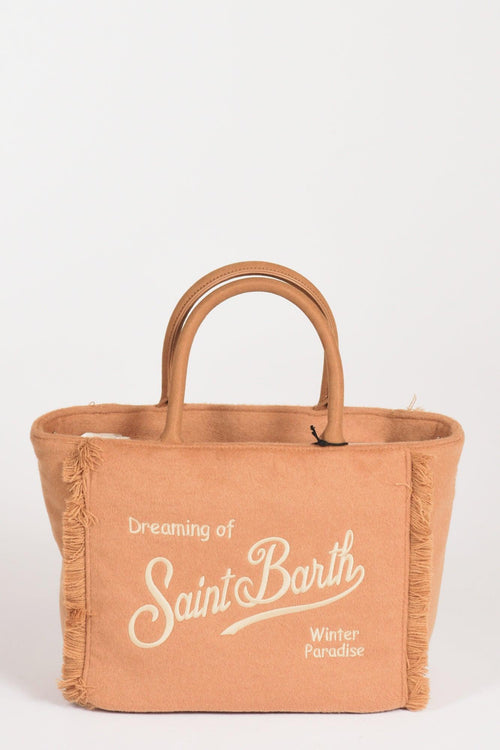 Saint Barth Borsa Colette Beige Cammello Donna
