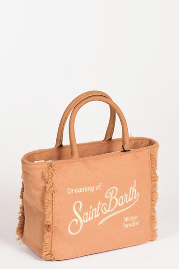 Saint Barth Borsa Colette Beige Cammello Donna - 2