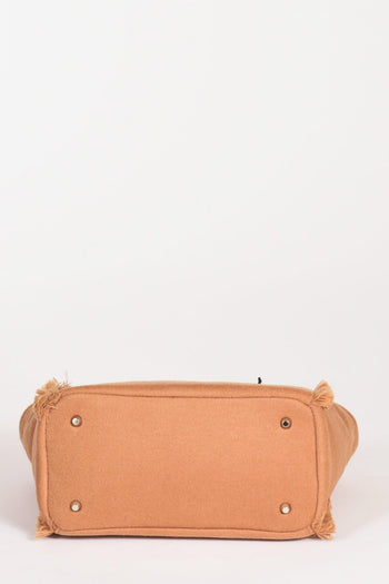 Saint Barth Borsa Colette Beige Cammello Donna - 5