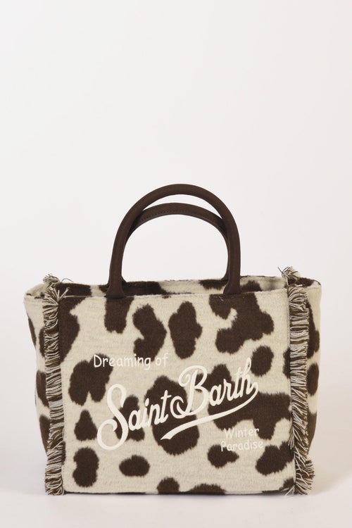 Saint Barth Borsa Colette Bianco/marrone Donna