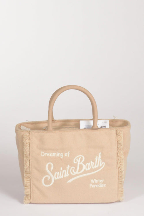 Saint Barth Borsa Colette Beige Donna