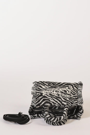 Saint Barth Borsa Vanity Mini Bianco/nero Donna - 5