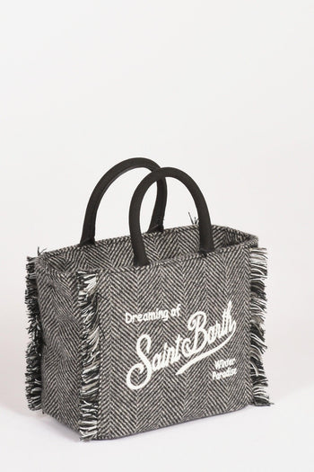 Saint Barth Borsa Vanity Mini Nero/grigio/bianco Donna - 2