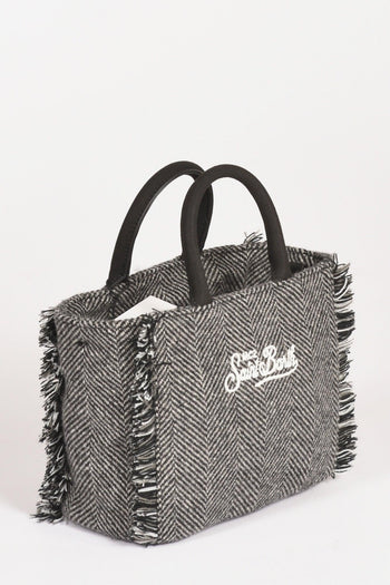 Saint Barth Borsa Vanity Mini Nero/grigio/bianco Donna - 3