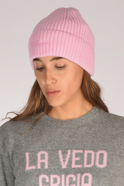 Saint Barth Cappello Moss Rosa Donna