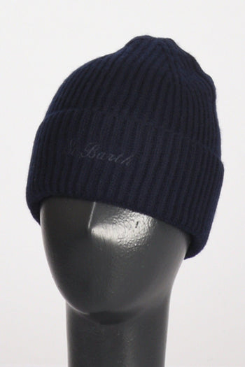 Saint Barth Cappello Moss Blu Donna - 2