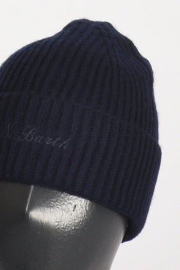 Saint Barth Cappello Moss Blu Donna - 3