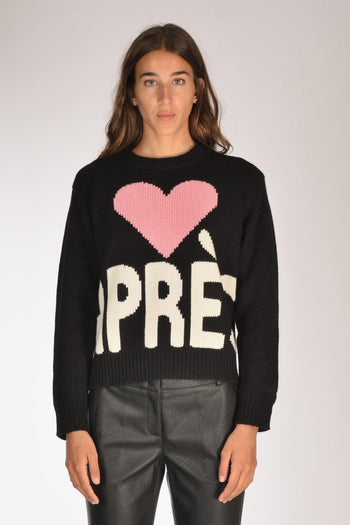 Saint Barth Maglia Kyla Nero/rosa/bianco Donna - 2