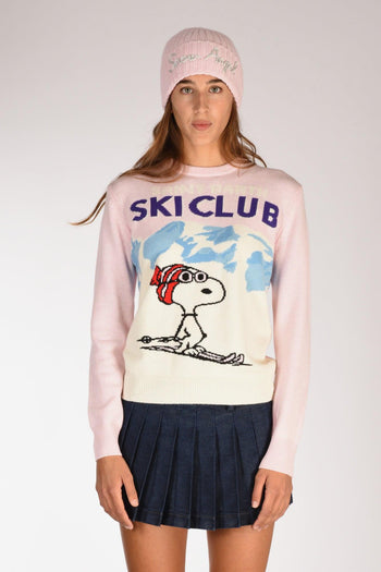 Saint Barth Maglia New Queen Rosa/bianco/multicolor Donna - 2