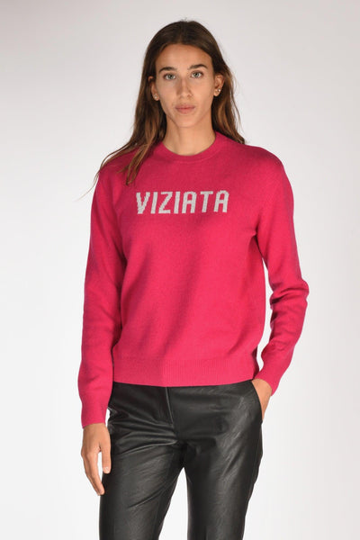 Saint Barth Maglia New Queen Fucsia Donna