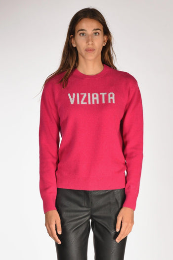 Saint Barth Maglia New Queen Fucsia Donna - 2