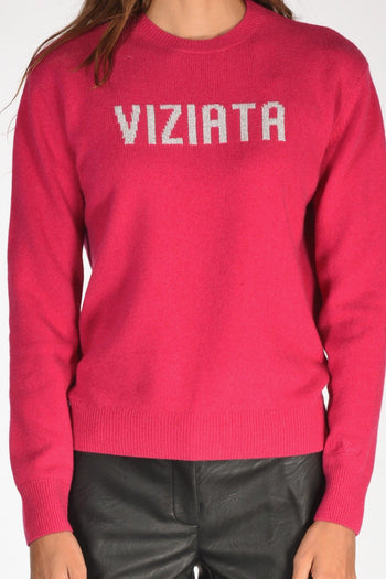 Saint Barth Maglia New Queen Fucsia Donna - 3