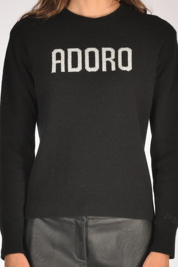 Saint Barth Maglia New Queen Nero/argento Donna - 3