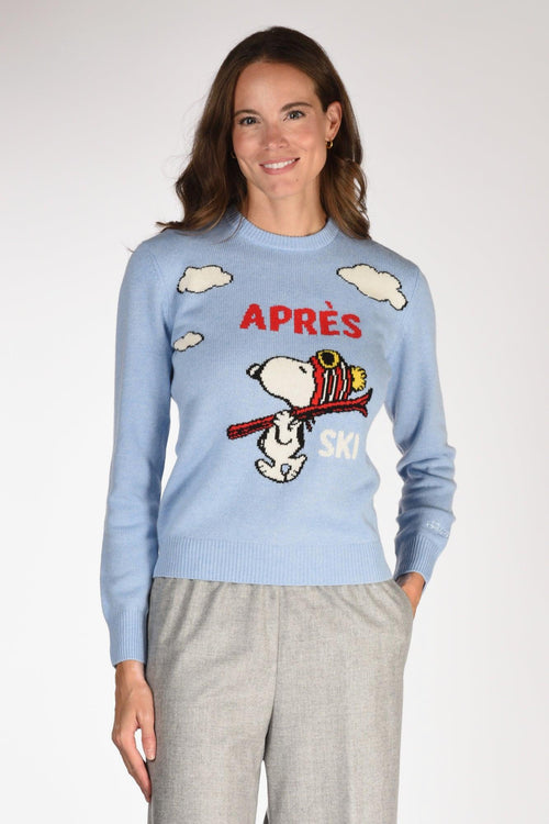 Saint Barth Maglia New Queen Azzurro/multicolor Donna