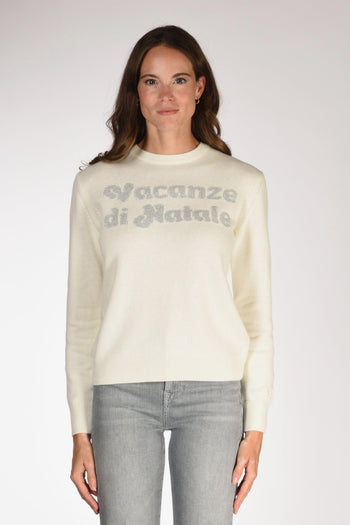 Saint Barth Maglia New Queen Bianco/argento Donna - 2