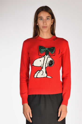 Saint Barth Maglia New Queen Rosso/multicolor Donna - 2