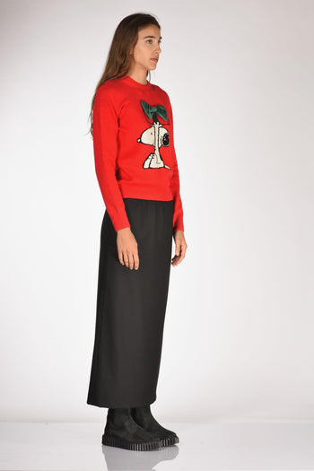 Saint Barth Maglia New Queen Rosso/multicolor Donna - 4