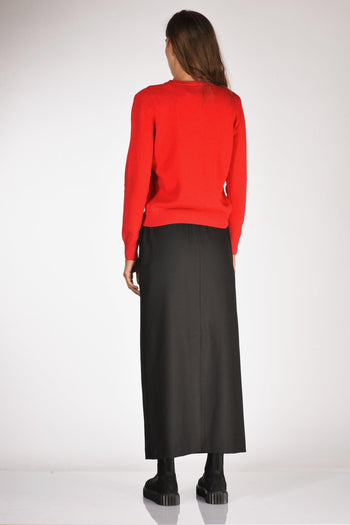 Saint Barth Maglia New Queen Rosso/multicolor Donna - 5