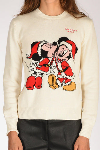 Saint Barth Maglia New Queen Bianco/rosso Donna - 3