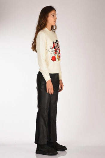 Saint Barth Maglia New Queen Bianco/rosso Donna - 4