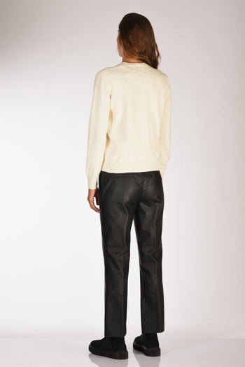 Saint Barth Maglia New Queen Bianco/rosso Donna - 5