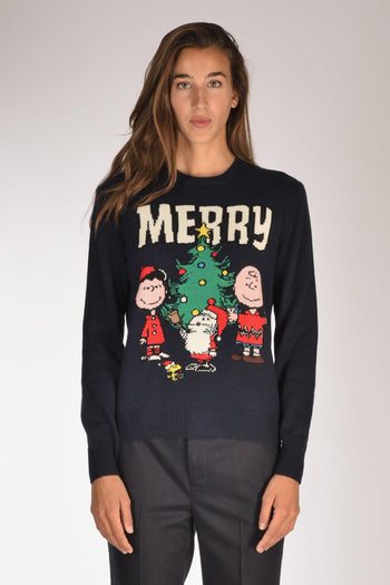 Saint Barth Maglia New Queen Blu/multicolor Donna - 2