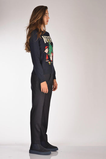 Saint Barth Maglia New Queen Blu/multicolor Donna - 4