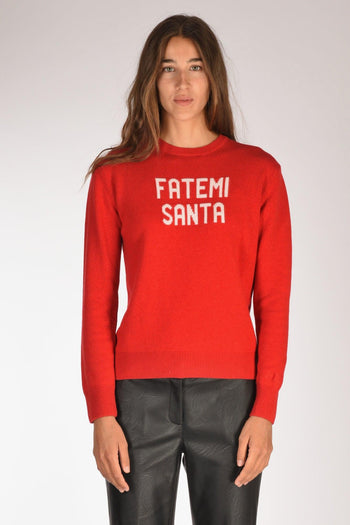 Saint Barth Maglia New Queen Rosso/bianco Donna - 2