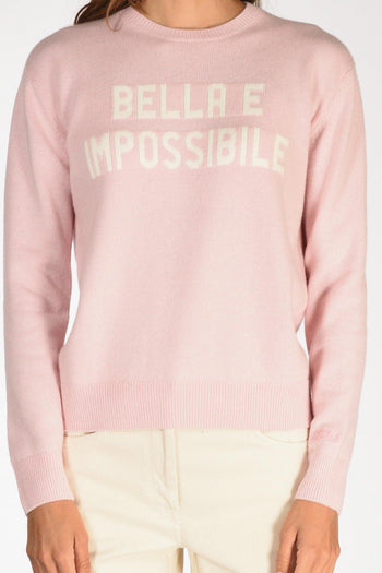 Saint Barth Maglia New Queen Rosa/bianco Donna - 3