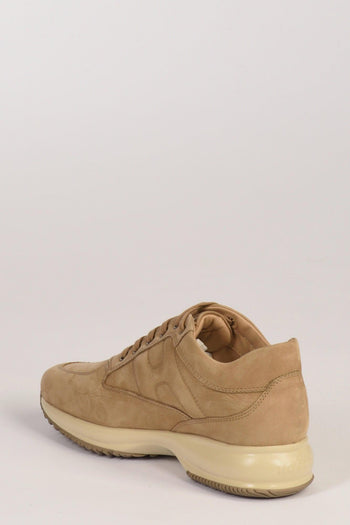 Sneakers Interact. Beige Donna - 4