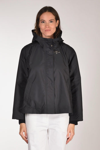 Parka Corto Blu Donna - 2