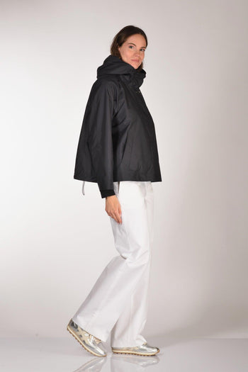 Parka Corto Blu Donna - 4