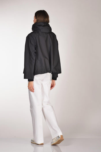 Parka Corto Blu Donna - 5