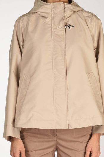 Parka Corto Beige Donna - 3