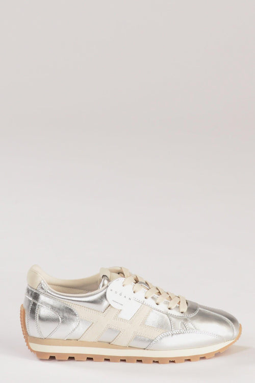 Sneakers H701 Argento/bianco Donna
