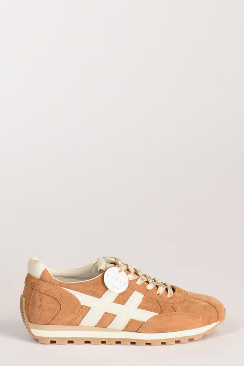 Sneakers H701 Beige Cuoio Donna