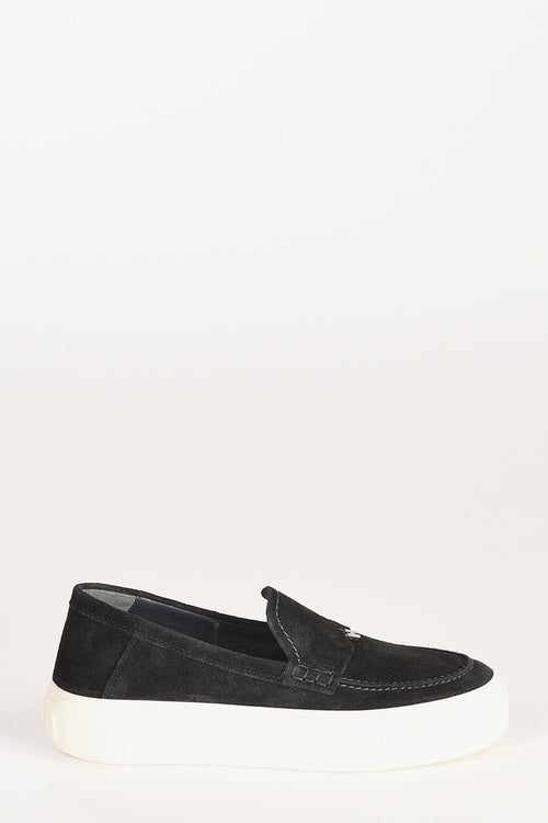 Mocassino H705 Blu Donna