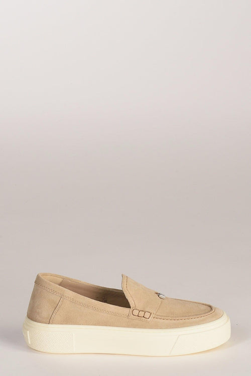 Mocassino H705 Beige Donna