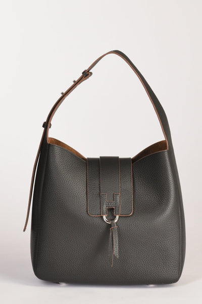 Borsa Hobo Nero Donna