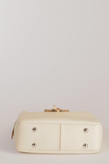 Borsa Hobo Bianco Naturale Donna - 6