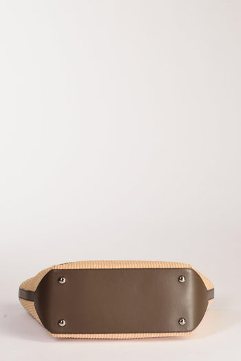 Borsa Shopping Beige Donna - 6